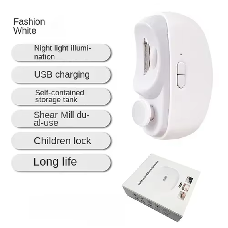 Ultimate 2-in-1 Electric Nail Clipper & Grinder - Portable Automatic Manicure Tool